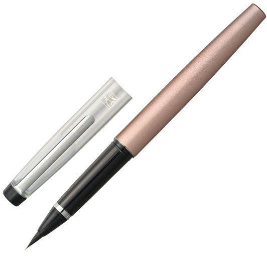 Kuretake Fountain Brush Pen - Pink Gold