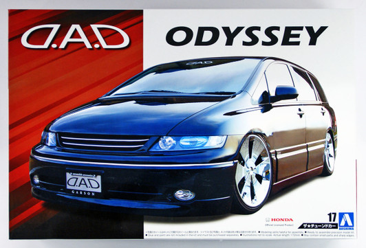 Aoshima 53096 D.A.D RB1 Odyssey '03 (HONDA) 1/24 scale kit Aoshima 53096 D.A.D RB1 Odyssey '03 (HONDA) 1/24 scale kit