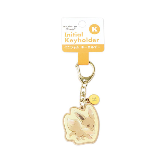 Pokemon Center Original Eevee Initial Key Holder K