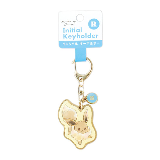 Pokemon Center Original Eevee Initial Key Holder / R