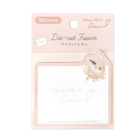Pokemon Center Original Eevee Die-Cut Sticky Notes / Lovely Moments
