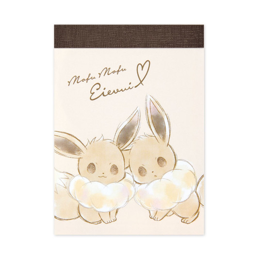 Pokemon Center Original Eevee Mini Memo / Always Close Friends