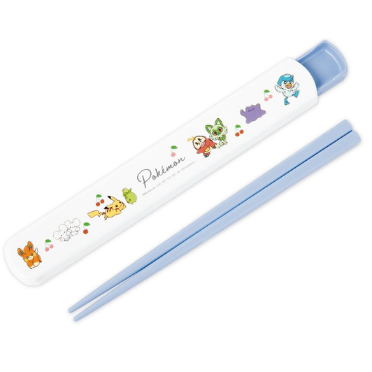  Pokemon Center Original Chopsticks And Chopstick Case Slide Type / Cherry Print 
