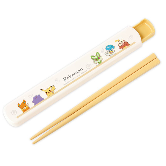 Pokemon Center Original Chopsticks And Chopstick Case Slide Type / Pokemon Ring