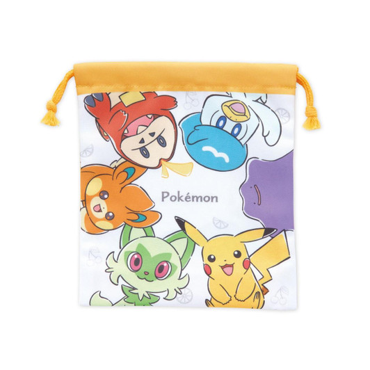  Pokemon Center Original Gusseted Drawstring Pouch / Pokemon Circle 