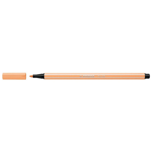  Stabilo Pen 68 Marker - 1.0 mm - Light Orange (25) 