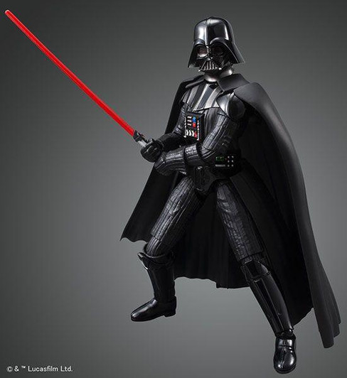  Bandai Star Wars 1/12 Darth Vader (Dark Lord of The Sith) Plastic Model (Rerelease) 