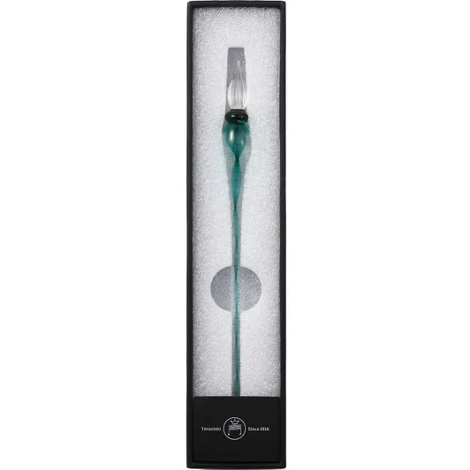 Teranishi Guitar Glass Pen - Ribbon - Green