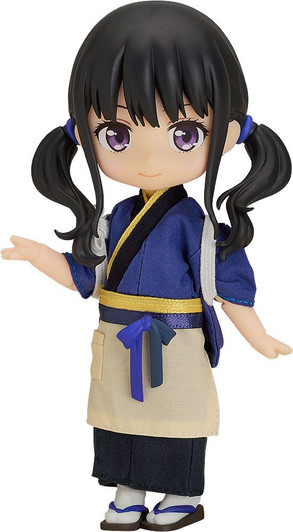 Good Smile Company Nendoroid Doll Takina Inoue: Cafe LycoReco Uniform Ver. Figure (Lycoris Recoil)
