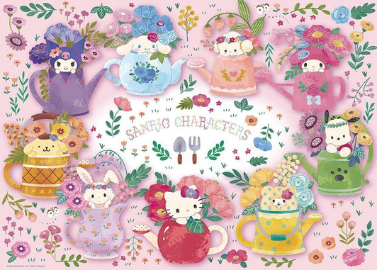 Beverly Jigsaw Puzzle Character Flower Teapot (600 Pieces) 