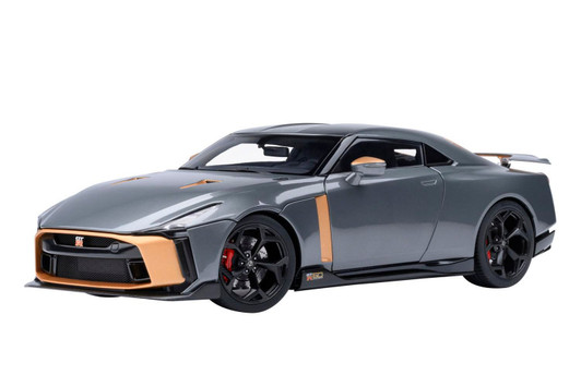AUTOArt Autoart Nissan GT-R50 By Italdesign Gray Gold Finished Model 77510