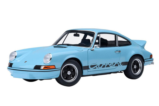  AUTOArt Autoart Porsche 911 Carrera 2.7 RS Gulf Blue Black Stripe Finished Product 78032 