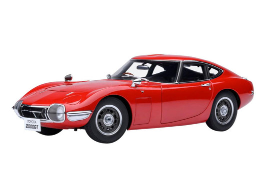  AUTOArt Autoart Toyota 2000GT 1967 Red Finished Model 79547 