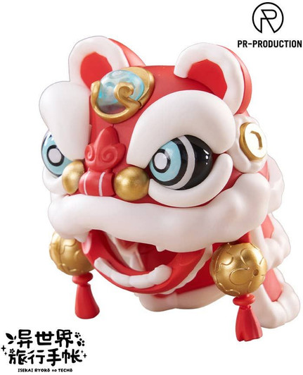 PR Production Isekai Travel Notebook Expansion Pack 01 The Legendary Auspicious Lion Figure
