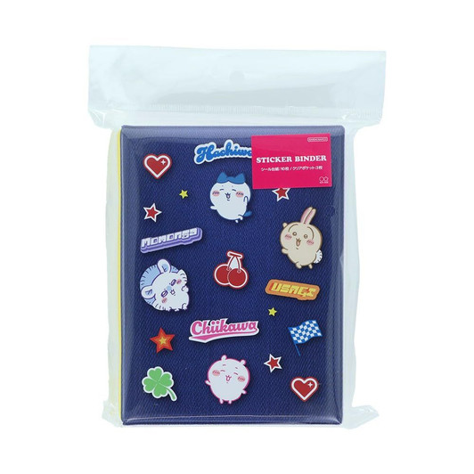 Chiikawa Sticker Binder AFC Denim