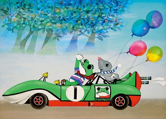 APPLEONE Jigsaw Puzzle 500-242 Seiji Fujishiro Art Keroyon (500 Pieces)