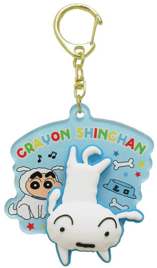 Unique730 Crayon Shin Chan Kururun Key Holder (Shiro)