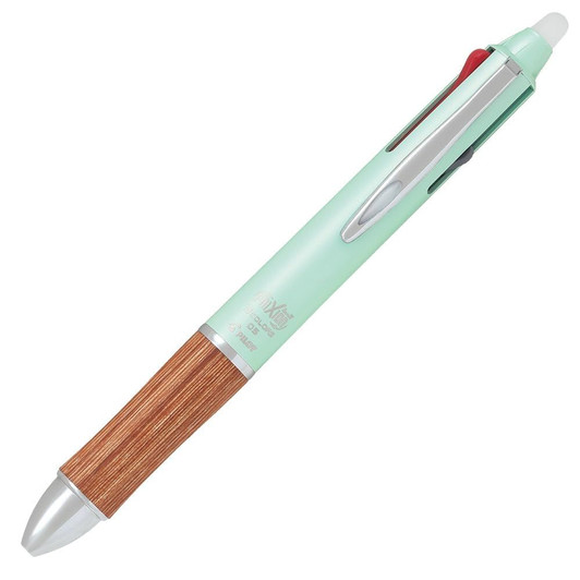 Pilot Frixion Ball 3 Wood Multi Color Pen Soft Green