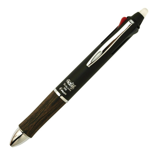 Pilot Frixion Ball 3 Wood Ballpoint Pen Dark Brown LKFB2SEFDBN