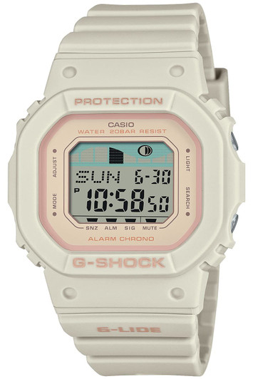 CASIO Watch G-Shock G-LIDE Mid-Size Model GLX-S5600-7JF Off-White