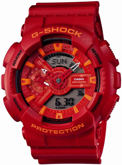 CASIO Watch G-Shock GA-110AC-4AJF Men's Red