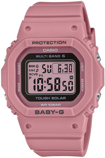 CASIO Watch Babyzy Radio Solar BGD-5650-4JF Women's Pink