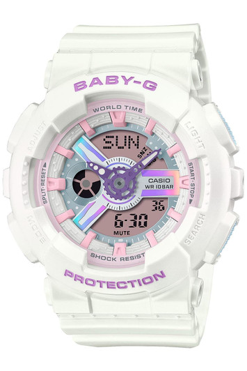 BabyZee CASIO Watch BA-110FH-7AJF White