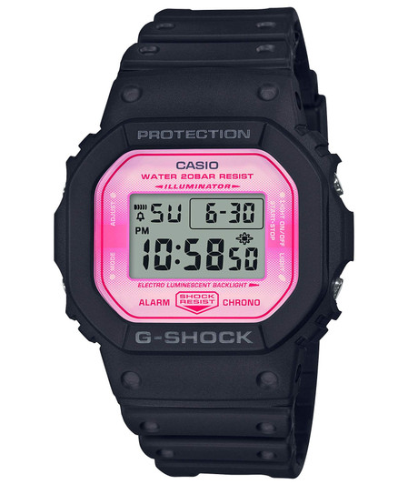CASIO Watch G-Shock Sakura Storm Series DW-5600TCB-1JR Men's Black