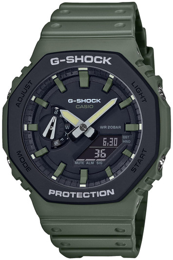 CASIO Watch G-Shock Utility Color Carbon Core Guard Structure GA-2110SU-3AJF Men's Green