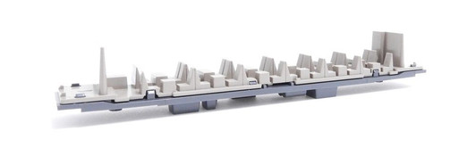 KATO 5236-3C Glacier Express 1st Class Car Ap Underfloor (Brown Seats) (N scale)