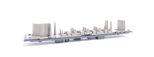 KATO 5237-3C Glacier Express 1st Class Car Api Underfloor (Brown Seats (N scale)