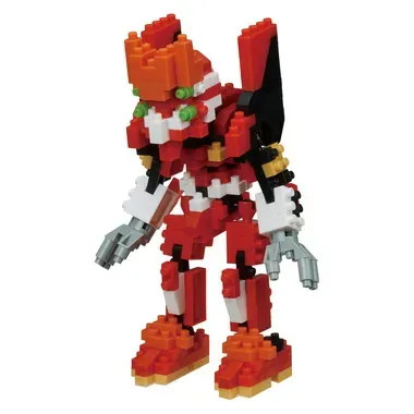 Kawada TITLE Kawada-PRE-ORDER - NBCC 284 Nanoblock Evangelion Unit 02