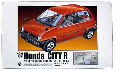 Arii Owners Club 1/24 13 1982 Honda City R 1/24 Scale Kit (Microace)