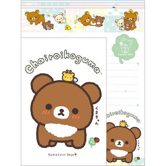  San-x Rilakkuma Rilakkuma Letter Set LH85301 