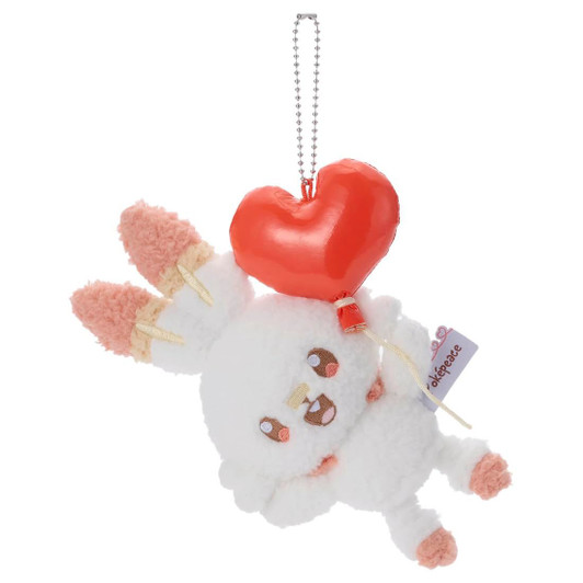 Takara Tomy A.R.T.S Pokemon PokePeace Scorbunny Plush With Chain (Mellow Heart)