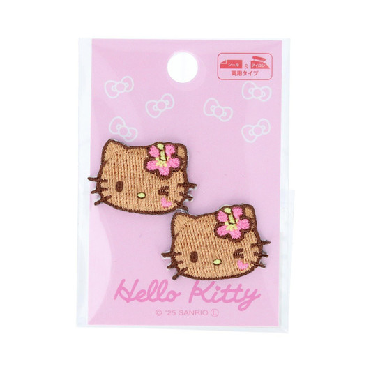 Sanrio Mini Patch Hello Kitty Face Series Sun Tanned