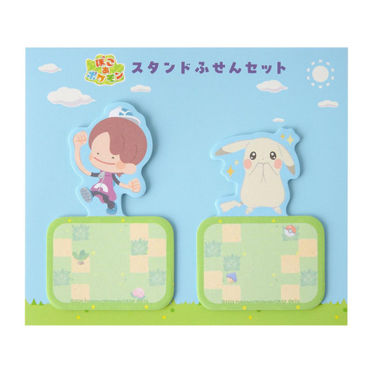  Pokemon Center Original Stand Sticky Note Set Poko A Pokemon Ditto And Pikachu Light Color 