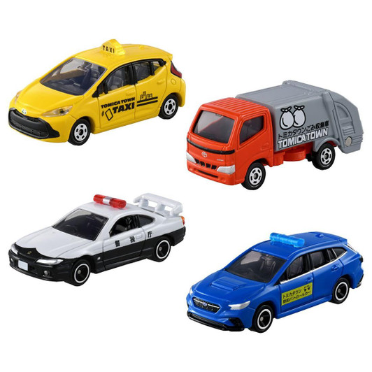 Takara Tomy Muster Up! Tomica Town Working Vehicle Set Diecast Car