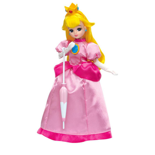 Takara Tomy Licca Chan Doll x Super Mario: Licca-chan Princess Peach Style Dress Up Doll