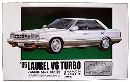 Arii Owners Club 1/24 16 1985 Laurel V6 Turbo 1/24 Scale Kit (Microace)