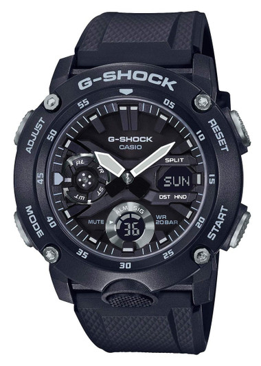  CASIO G-SHOCK GA-2000S-1AJF Black Mens 