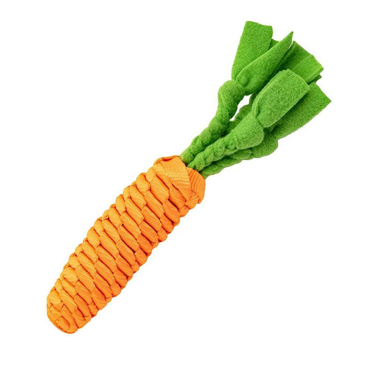 Dog Treat Holding Carrot Rope Toy Educational Pet Toy