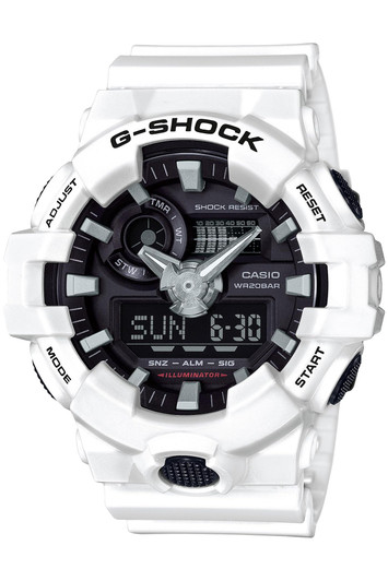 CASIO G-SHOCK GA-700-7AJF White Mens