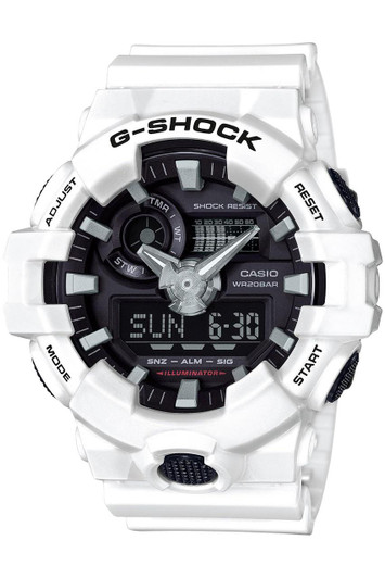  CASIO G-SHOCK GA-700-7AJF White Mens 