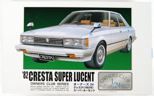 Arii Owners Club 1/24 17 1982 Cresta Super Lucent 1/24 scale kit (Microace)