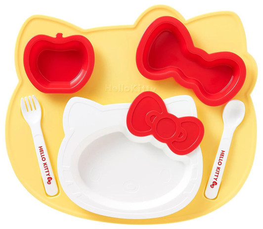  OSK Hello Kitty Plate Set 