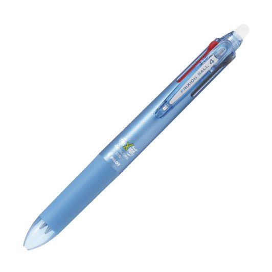 Pilot Pilot Ballpoint Pen Frixion Ball 4 Extra Fine 4 Colors Black Red Blue Green Light Blue LKFB-80EF-LB
