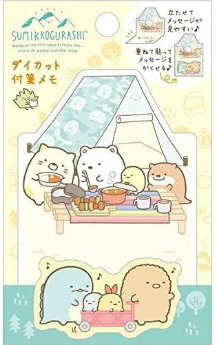San-x Sumikko Gurashi Sticky Note Sumikko Camp With Kawauso