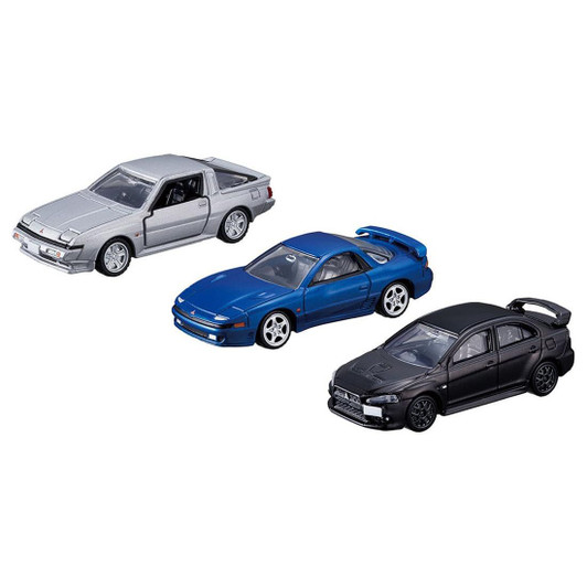 Takara Tomy Tomica Premium Mitsubishi Sports Cars 3-Model Collection