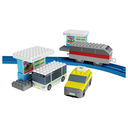  Takara Tomy Tomica Plarail Block EV Mobility Set 
